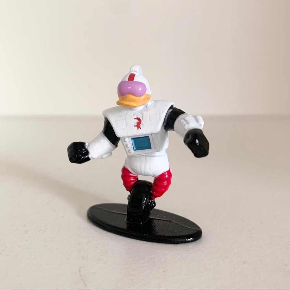Solid metal gizmoduck figurine